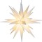 14” Bright White LED Moravian Star Tree Topper - Hanging Outdoor/Indoor